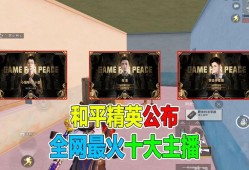 和平精英十大主播是谁_和平精英开辅助的十大主播