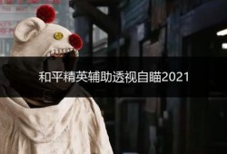 和平精英透视3元挂_和平精英中的各种辅助