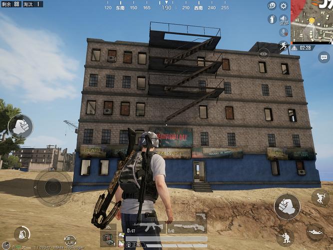 和平精英空军基地图片_和平精英建筑辅助楼图片  第1张