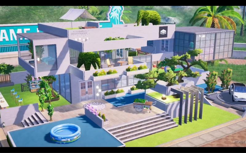 和平精英我的家园房子设计图_和平精英高辅助防御型房子设计  第1张